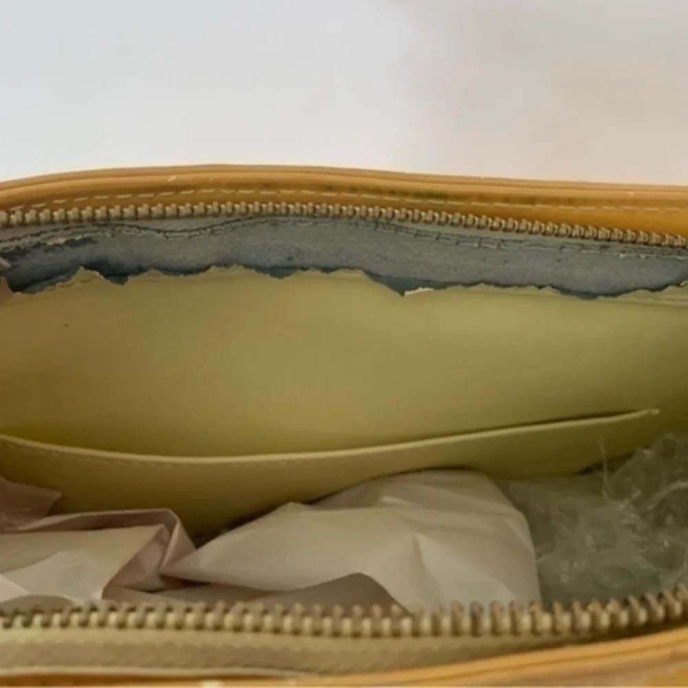 LOUIS VUITTON Houston Yellow Vernis Bag